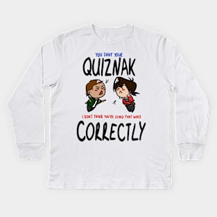 Quiznak Kids Long Sleeve T-Shirt